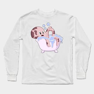 Octopus Bath Bathtub Long Sleeve T-Shirt